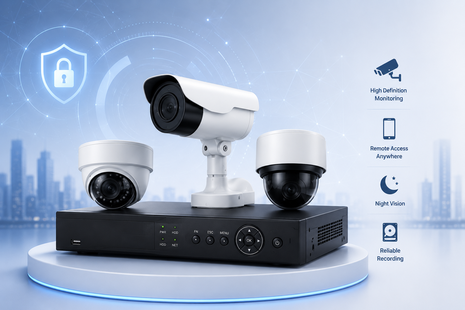 Surveillance systems and IP cameras